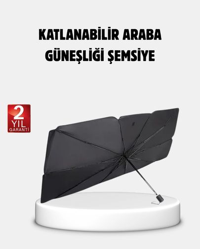 Diğer MEYTDXUCZZZOTOSEMSİYE-2-BLMY Mey İthalat 360 Ayarlanabilir Ön Cam Güneşliği Pratik Kullanım Ve Dayanıklı Yapı