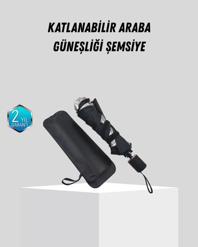 Diğer MEYTDXUCZZZOTOSEMSİYE-BLMY Mey İthalat Ön Cam Güneşliği Kalın Kumaş Ve Cam Elyaf İskelet İle Maksimum Uv Koruma