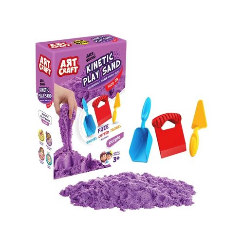 Diğer MEYXTF02.03694-BLMY Mey İthalat 03694 Aksesuarlı Mor Kinetik Oyun Kumu 1000 Gr