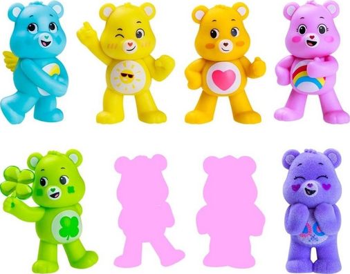 Diğer MEYXTPMI/CB2070-BLMY Mey İthalat Care Bears Mini Koleksiyon Figürleri 8'li Paket