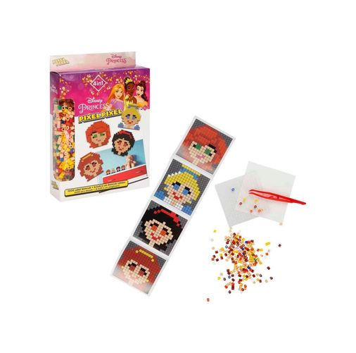 Diğer MEYXTS00005159-BLMY Mey İthalat 4In1 Princess Pixel Pixel Boncuk Aktivite Ve Oyuncak Seti