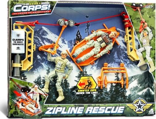 Diğer MEYXTS01039151-BLMY Mey İthalat Zipline Rescue Asker Oyun Seti