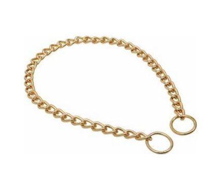 Diğer MMDP000509-BLNC Boğma Zincir Köpek Eğitim Tasması 3,5X50 60 Cm Çok Renkli