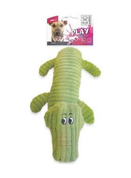 Diğer MMDP000771-BLNC Peluş Timsah Köpek Oyuncağı Yeşil 32X17X9 Cm Çok Renkli