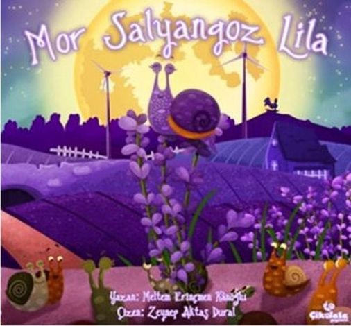 Diğer Mor Salyangoz Lila - Huvj-762791