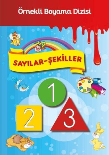 Diğer Örnekli Boyama - Sayılar - Şekiller - Huvj-751487
