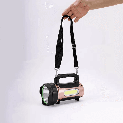 Diğer Panther Şarjlı El Fener Solar P50 Led + Cob Led 1000Lümen 5W 8893