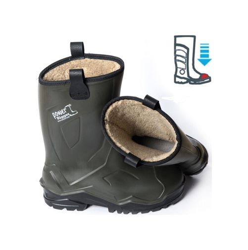 Diğer Pollyboot Power Rigger Çizme Çelik Burunlu Kürklü - Huvj-875941 Renkli Standart