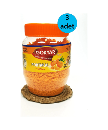 Diğer RT-RYL-HMR10503 3 Adet Portakal Aromalı Toz Içecek Oralet 3X350 Gr 1 Kg