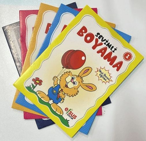 Diğer Sevimli Boyama Seti 5 - Huvj-858308