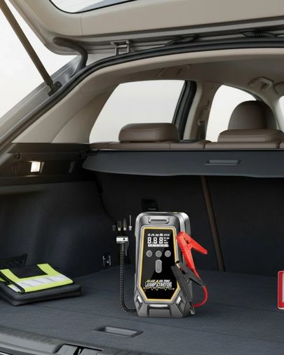 Diğer TKNUCZZZLFK5-1MKR Araçlar İçin Akü Takviye Ve Dijital Hava Kompresörü 16000 Mah
