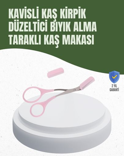 Diğer TRİTHLTXUCZMJGN570KAŞMAKASIIIIIIII-3-BLNCCC Hassas Kesim İçin Kavisli Yüz Bakım Makası 0