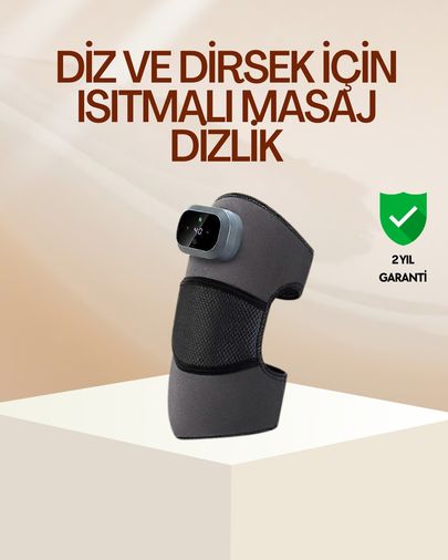 Diğer TRİTHLTXUCZZZGLRD116-2-BLNCCC Ctstones Diz Ve Dirsek İçin Isıtmalı Masaj Dizlik Aparatı Diz Ve Dirsek İçin Isıtmalı Masaj Dizlik Aparatı