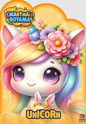 Diğer Unicorn Zamanı - Çıkartmalı Boyama Kitabı - Huvj-730443