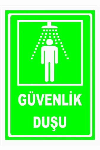 Dimora TYCB95WPBN169740030969821 Güvenlik Duşu Levhasi 35X50 Cm Sticker