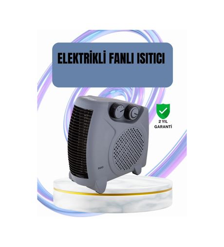 Diyar-ı Fırsat 117302350 Fanlı Oda Isıtıcısı Termostat Kontrollü Soğuk Hava Üfleme Modu