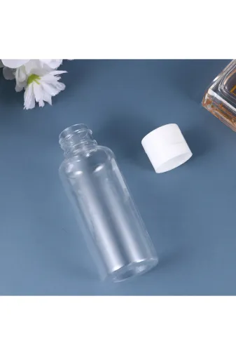 DM ONLINE TYB1SC18O3AF0E5H65 Şeffaf Boş Taşınabilir Sıkmalı Plastik Seyahat Şişesi Krem Şampuan Kolonya Şişesi 30Ml 2 Adet