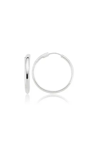 DMR Elegance DMR-GMSH-BRKD-EA0710026 Gümüş Halka Küpe