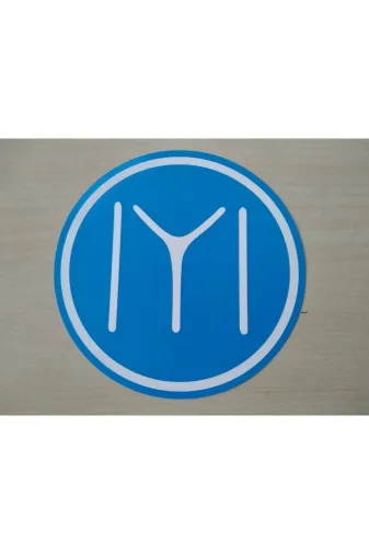 DNZSM DNZ-011281 Kayi Boyu Sticker 12X12Cm İyi Logo Arma Sticker, Kayi Boyu İyi Etiketi, Kayi Boyu İyi Çikartmasi