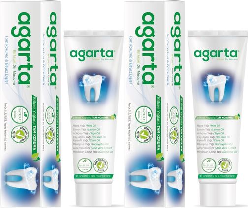 Doğal Diş Macunu 100ML Bitki Özlü (2 Li Set)