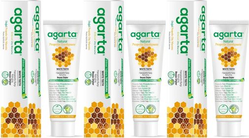 Doğal Diş Macunu 100ML Propolisli (3 Lü Set)