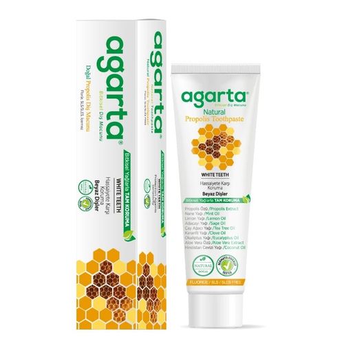Doğal Diş Macunu 100ML Propolisli (4 Lü Set)