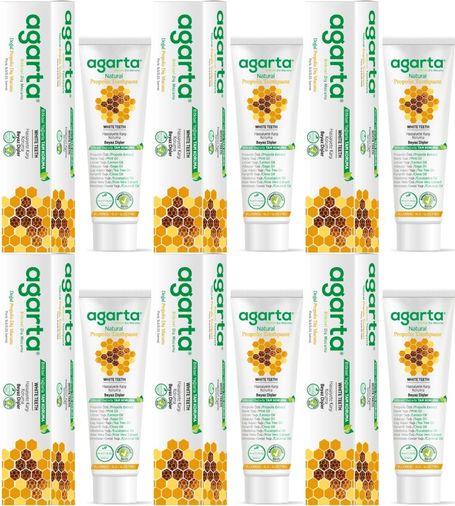 Doğal Diş Macunu 100ML Propolisli (6 Lı Set)