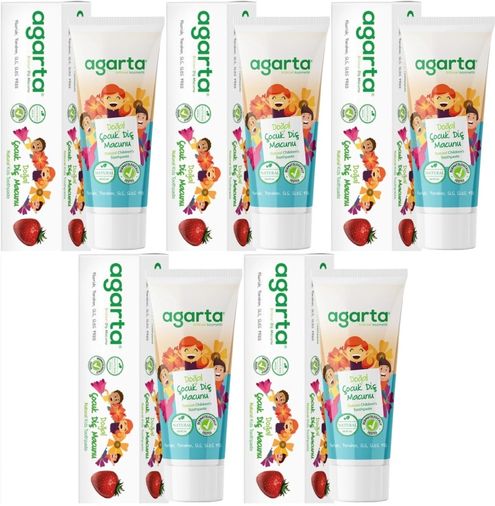 Doğal Diş Macunu 75ML Çocuk (5 Li Set)