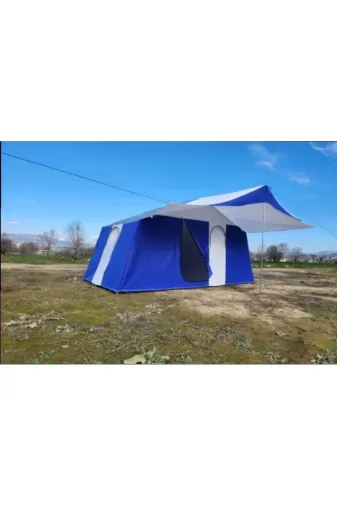 DOĞA KAMP 2 oda 1 salon kamp çadırı 3 Odalı Kamp Çadırı