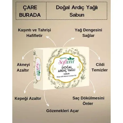 Doğal Ardıç Yağlı Sabun