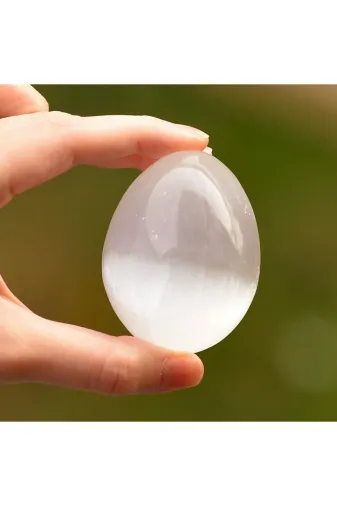 DOĞAL TAŞ CENNETİ 123ANKACEN140 Natural Stone Collection - Selenit Kalp Doğaltaş ( Melek Taşı )