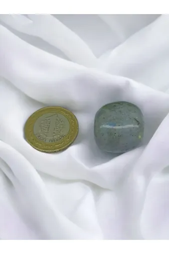 DOĞAL TAŞ CENNETİ LABDRT3455 Labradorit Doğal Taş Tımbıl (Sertifikalı)