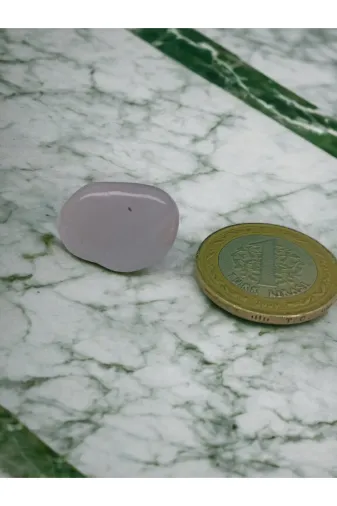 DOĞAL TAŞ CENNETİ PMB345 Pembe Kuvars Doğal Taş Tımbıl (Sertifikalı)