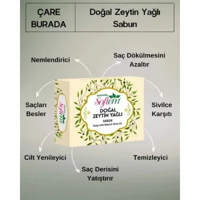 Doğal Zeytinyağlı Sabun