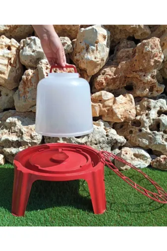 Doğalsan Tarım 5645xdsac Ayaklı Suluk 6 Lt 1 Adet Civciv Suluğu Kuş Suluğu Kanatlı Hayvan Suluğu Keklik Bıldırcın Tavuk