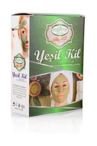 DoğAna RT-RYL-BTKYSLKL Yeşil Kil Öğütülmüş Doğal Saf Naturel 250 Gr