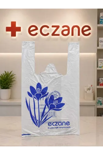 doganmed 28 Eczane Poşeti 23X40 Cm Orta Boy Bio Atlet (750 Adet)