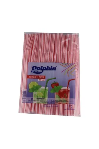 Dolphin PRA-1379423-6966 Bükülebilir Körüklü Pipet 200 Adet