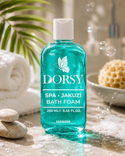 DORSY Hamam Kokulu Jakuzi Masaj ve Banyo Köpüğü 250 ml