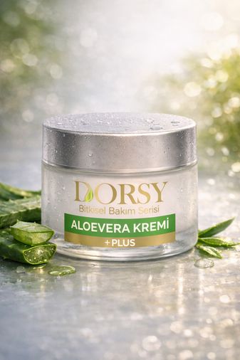 DORSY +PLUS Özel Üretim Doğal Aloe Vera Kremi 50 ml