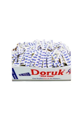 Doruk 8697430190665 Stick (Fişek) Şeker 3 Grlık Hijyenik Tek Kullanımlık Paketlerde 3 Kglık Koli