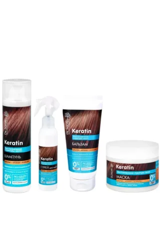Dr. Sante 8032784390172 Keratinli Saç Yapısı Onarımı Için 4 Lü Saç Bakım Seti