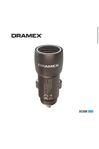 Dramex DC30B Metal Oto Araç Şarj Aleti Başlığı Pd30W 3.1Amper