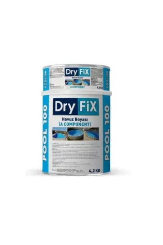 Dryfix 03303 Pool100 Havuz Boyası Mavi 4.5 Kg