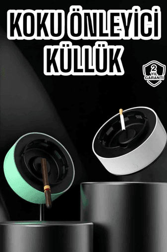 Dumanı Içine Çeken Küllük Kokuyu Hapseden Küllük Akıllı Kokusuz Küllük