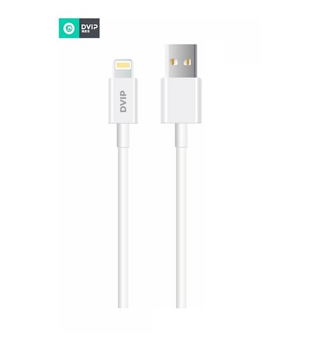 DVIP AK00239 Dvıp L33 6A 120W Usb To Lightning Data Ve Hızlı Şarj Kablosu 1M Beyaz