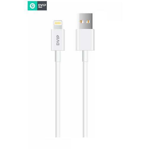 Dvip L33 6A 120W Usba To Lightning Data Ve Hızlı Şarj Kablosu 1M Beyaz