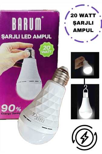 E27 Barum 20 Watt Tasarruflu Led Ampul 2 Adet