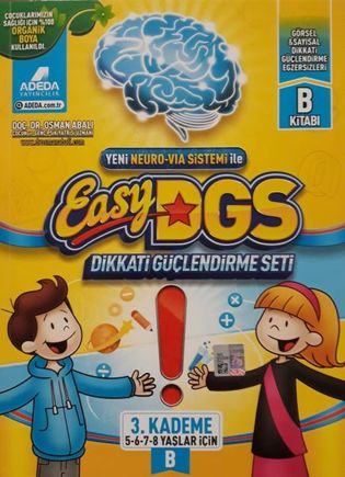 EASY Dikkati Güçlendirme Seti 5-8 yaş B çığı