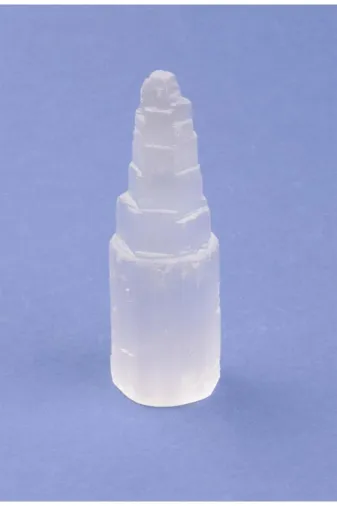 Ecelike 309 Selenit Taş Kule 10 Cm